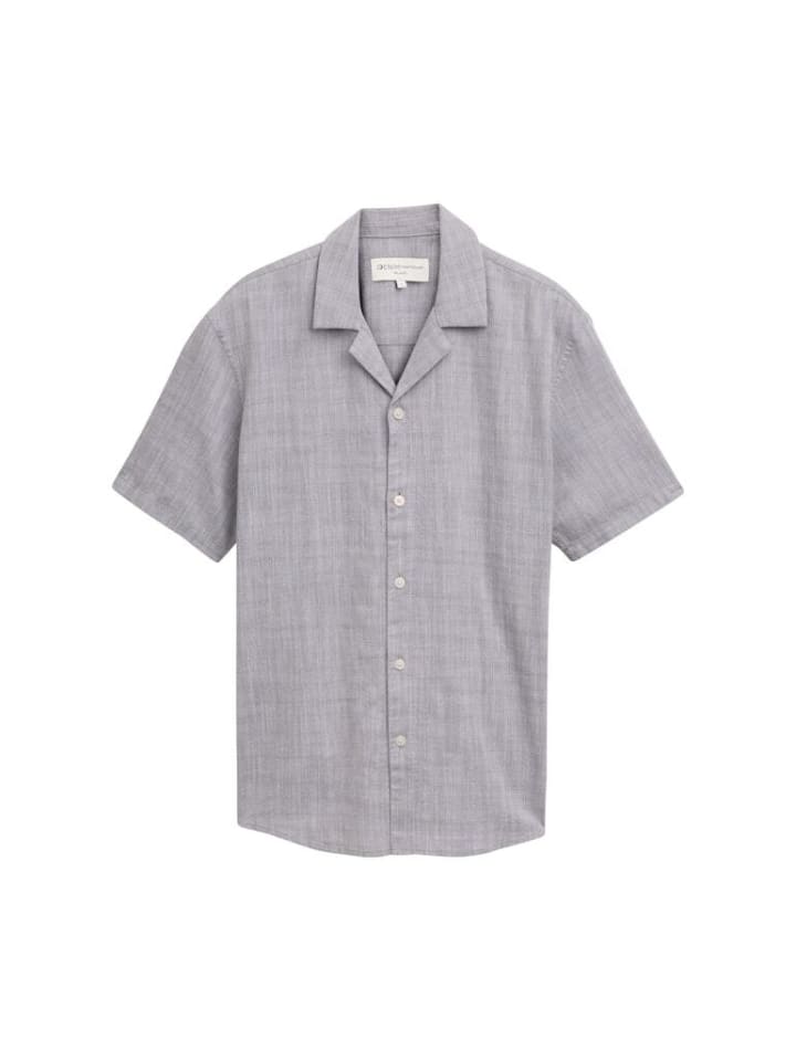 

Рубашка TOM TAILOR Denim, цвет pavement grey white structure