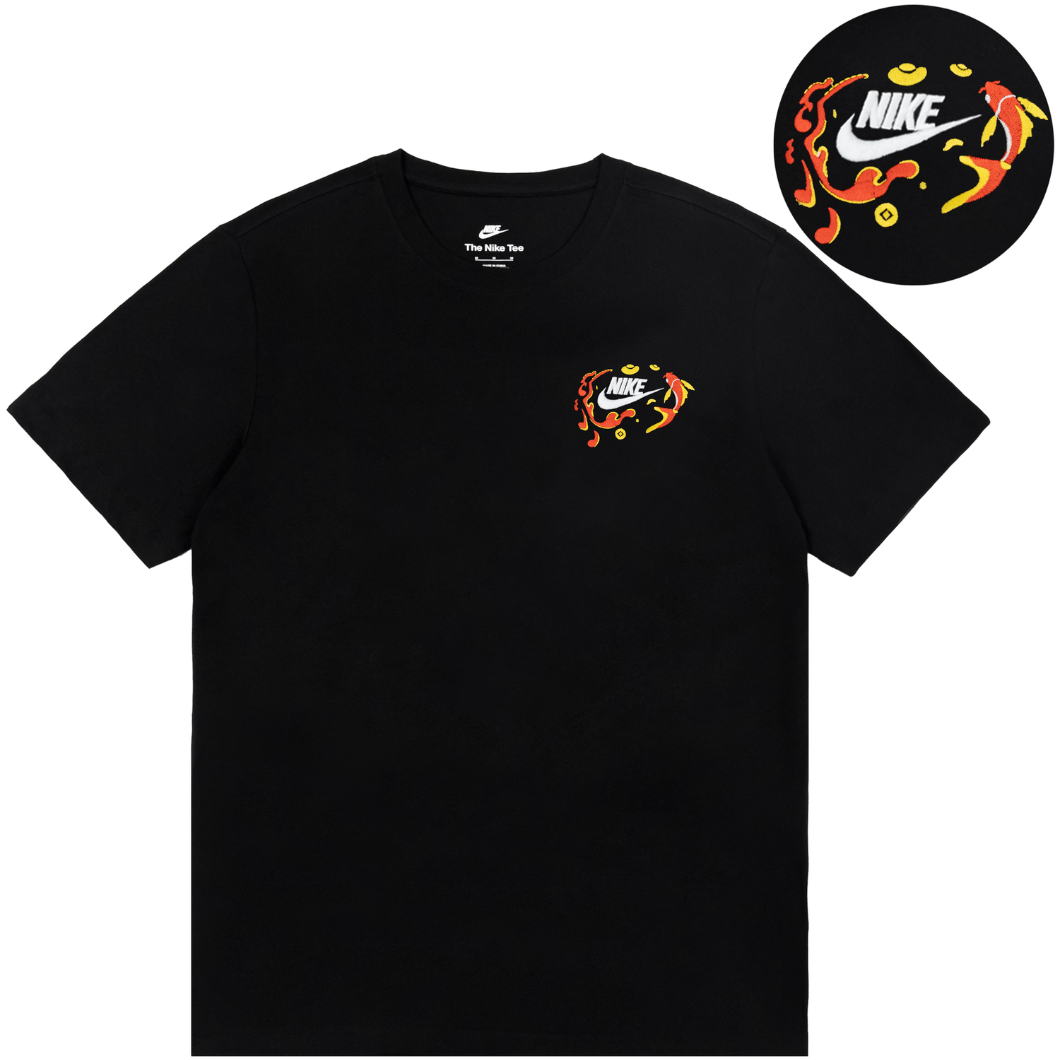 

Nike Футболка унисекс черная