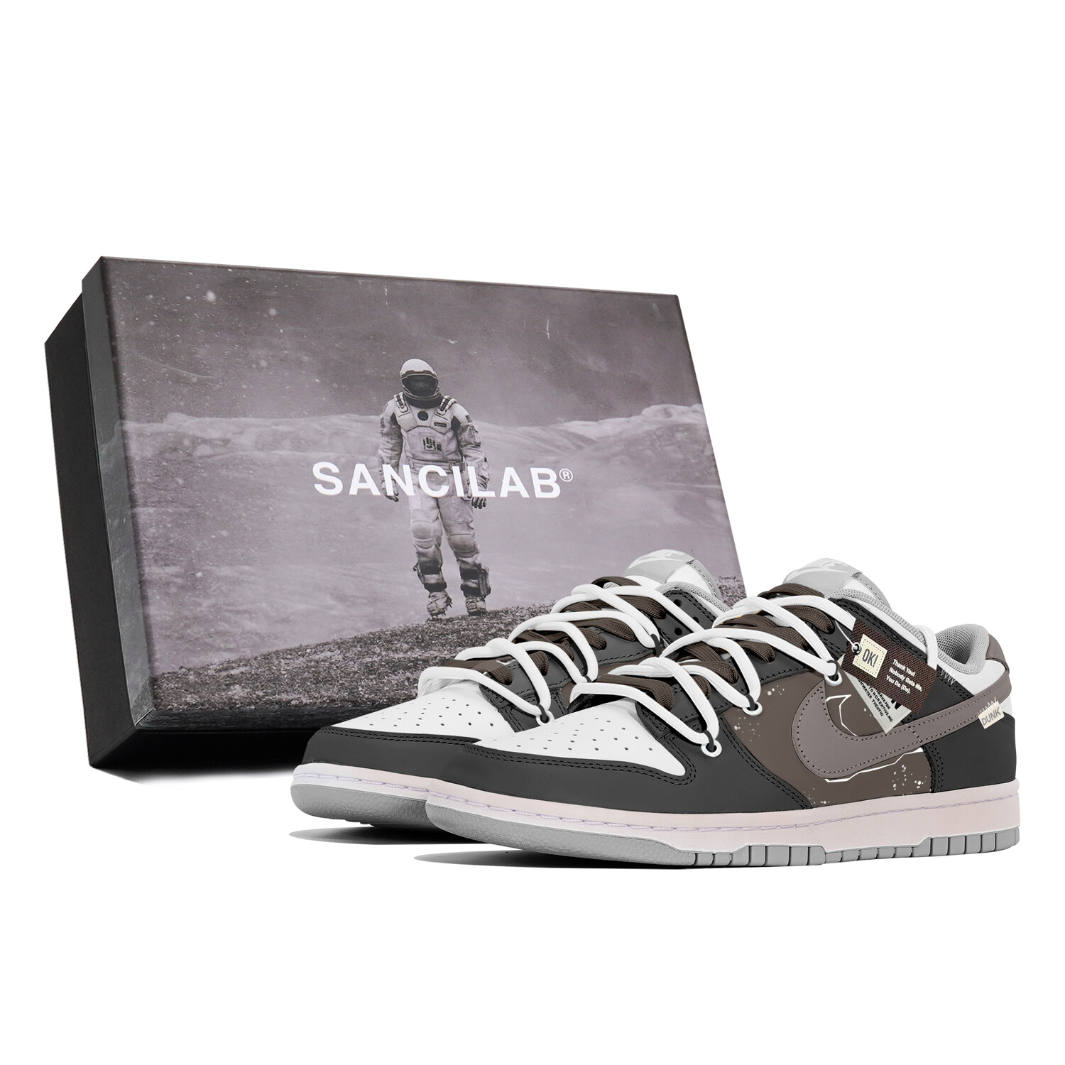 

Кроссовки Nike Dunk Skateboard Shoes Unisex Low-Top Black, Черный, Кроссовки Nike Dunk Skateboard Shoes Unisex Low-Top Black