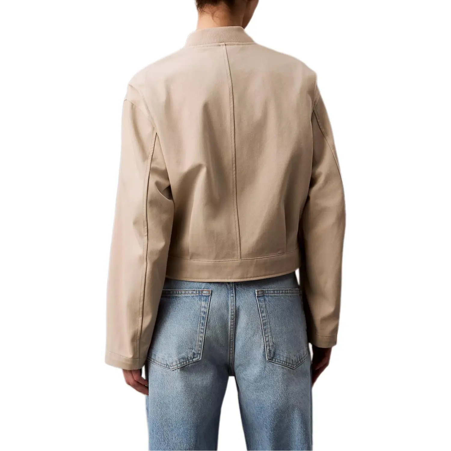 Calvin Klein Женская куртка хаки серый, Khaki Gray — фото 4