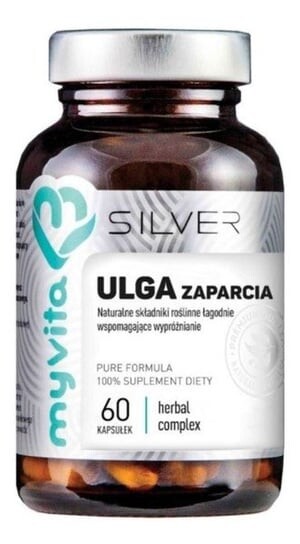 

MyVita, Silver, Добавка Constipation Relief, 60 капсул