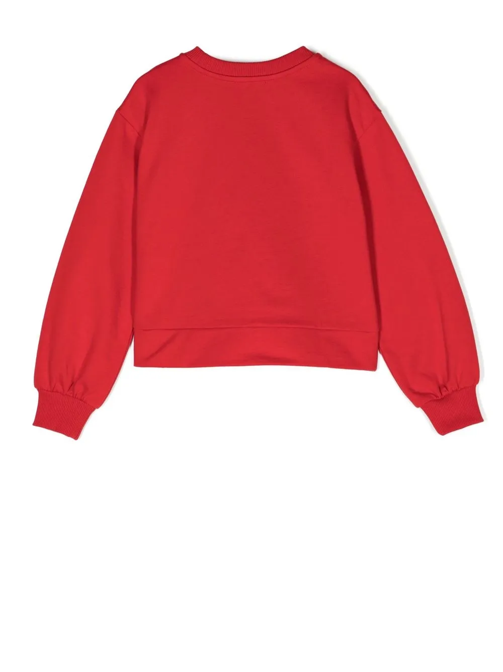 

Толстовка с логотипом Moschino Kids, красный
