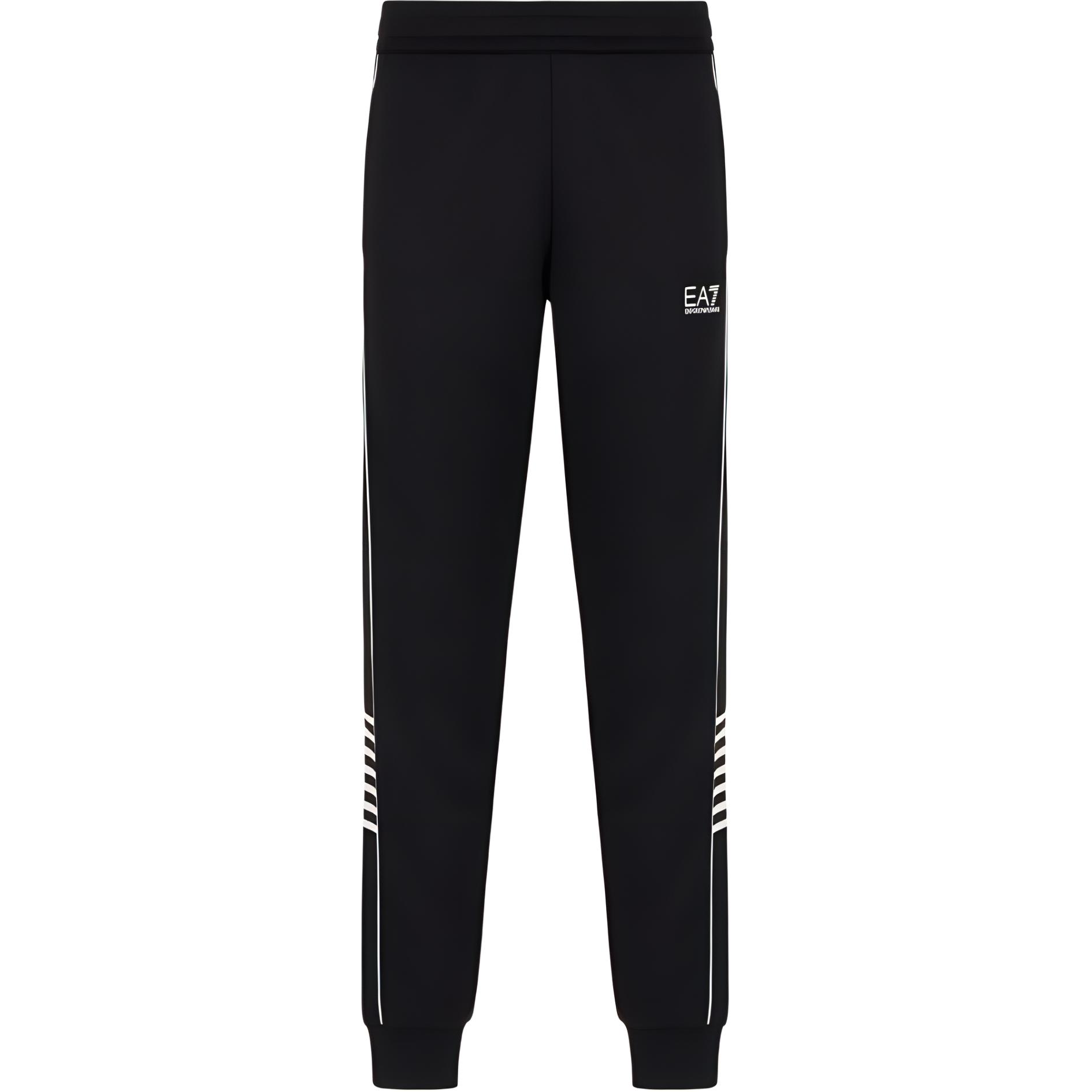 

Брюки с эластичным поясом EMPORIO ARMANI, черные