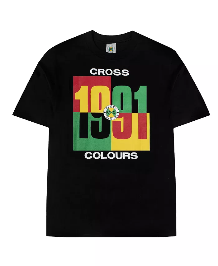 

Мужская футболка 1991 Cross Colours, черный