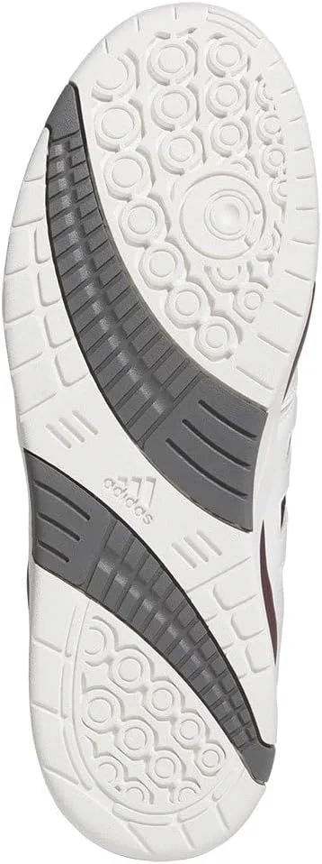 Мужские низкие кроссовки Adidas Midcity, белый/серый/бордовый — фото 3