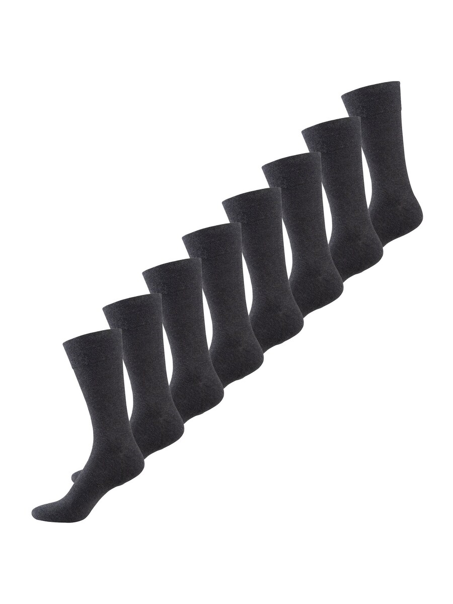 

Носки Nur Die 98% Baumwolle weich atmungsaktiv, антрацит