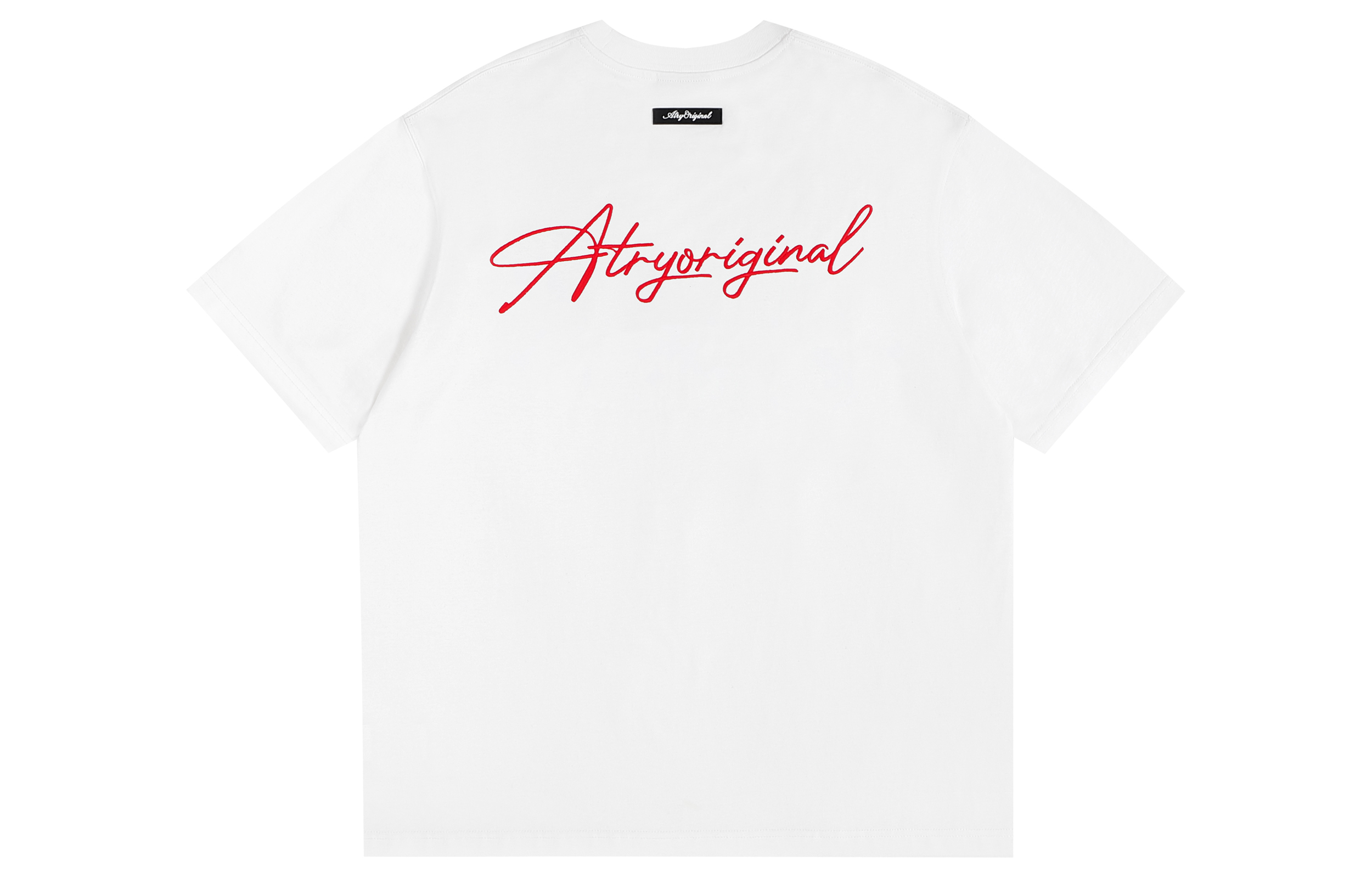 

Футболка с цветочным логотипом Unisex Atry, белый (красный)