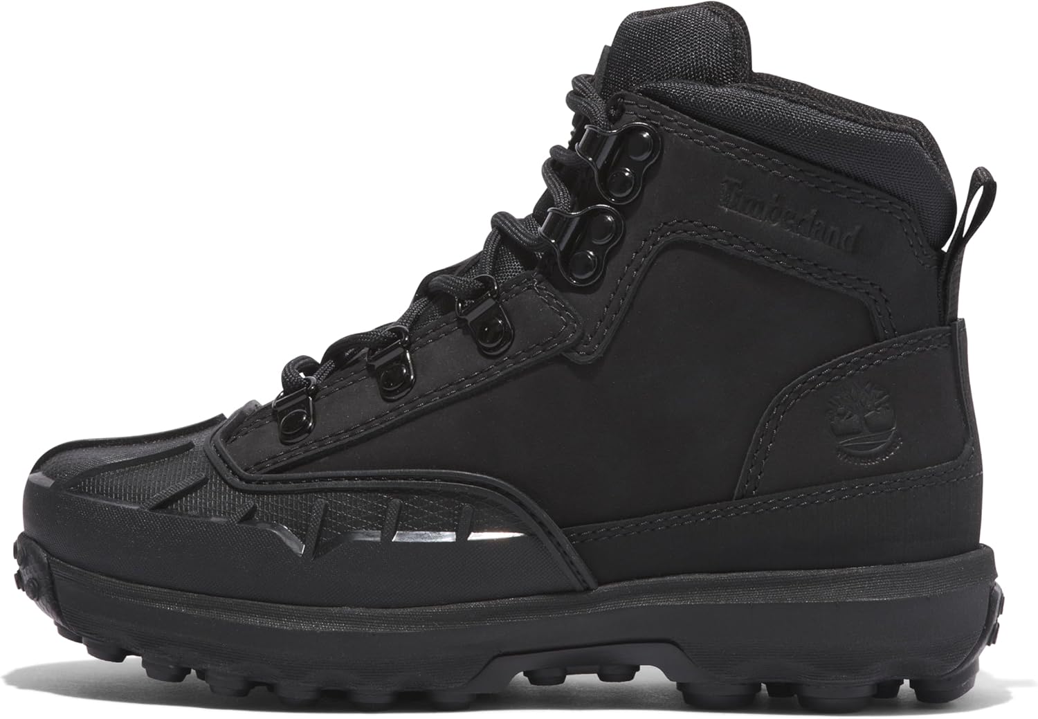 Ботинки Timberland Converge Mid с шнуровкой для мальчиков, черный — фото 2