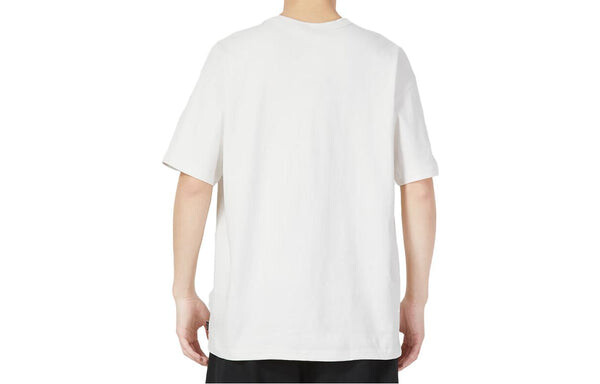 Футболка Nike Sportswear Premium Essentials T-Shirt 'White', белый — фото 2