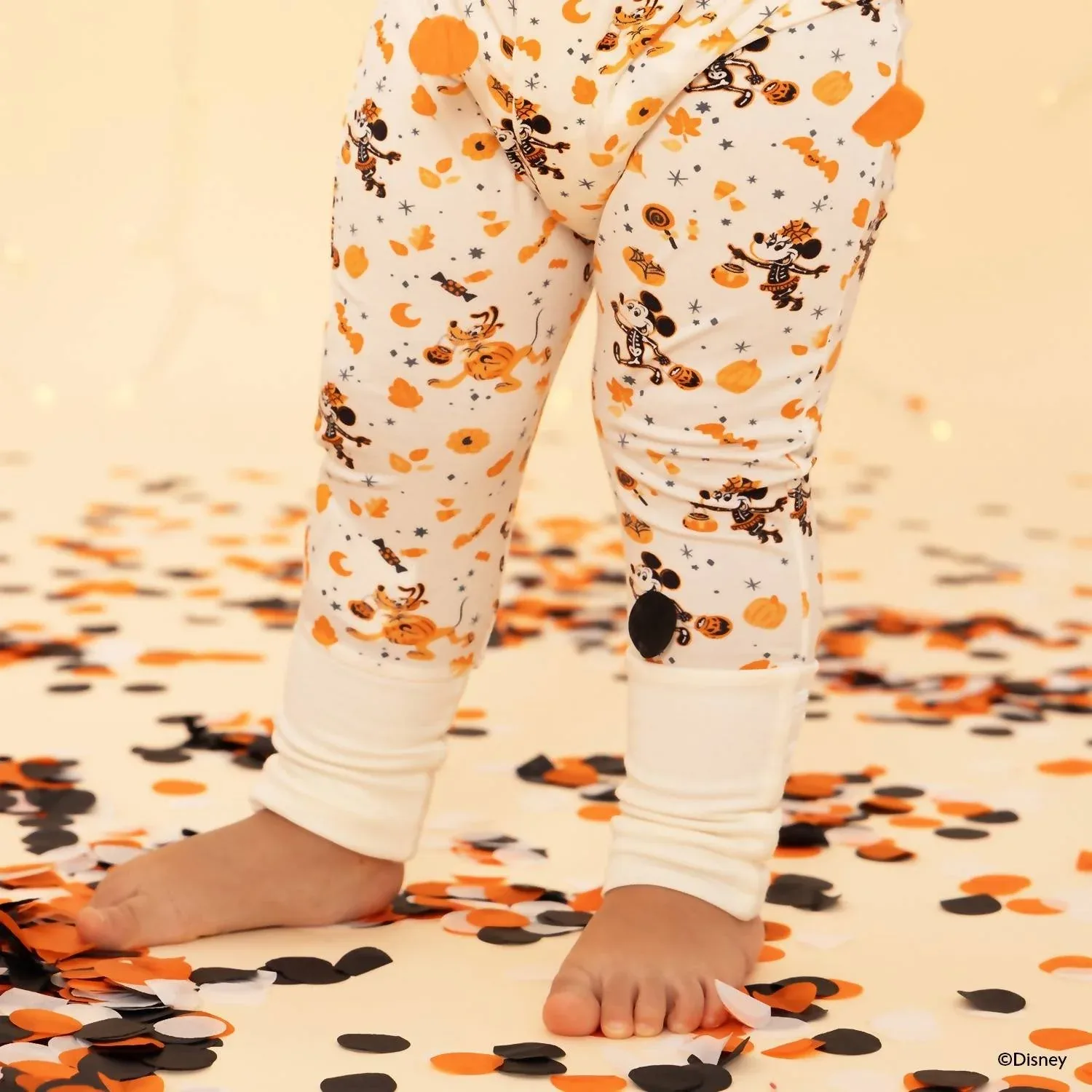 Детский комбинезон-трансформер Disney Mickey's Spooky Season Modal Magnetic Convertible Coverall, бежевый Magnetic Me — фото 4