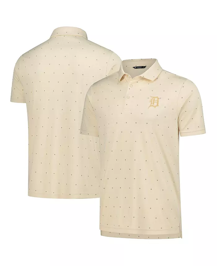 

Мужская поло Detroit Tigers Vision кремового цвета LevelWear