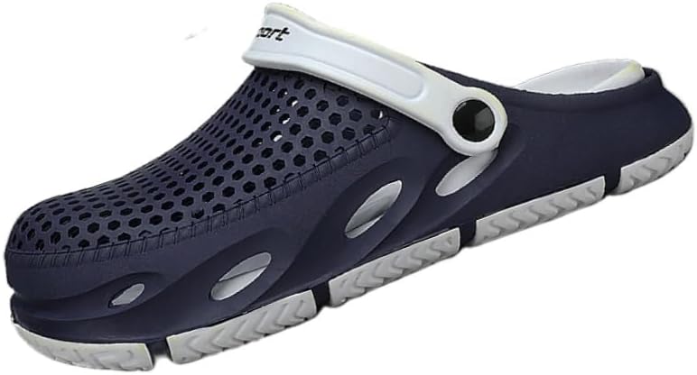 

Мужские сланцы EVA, дышащие, с модным повседневным стилем Fusecottc, синий