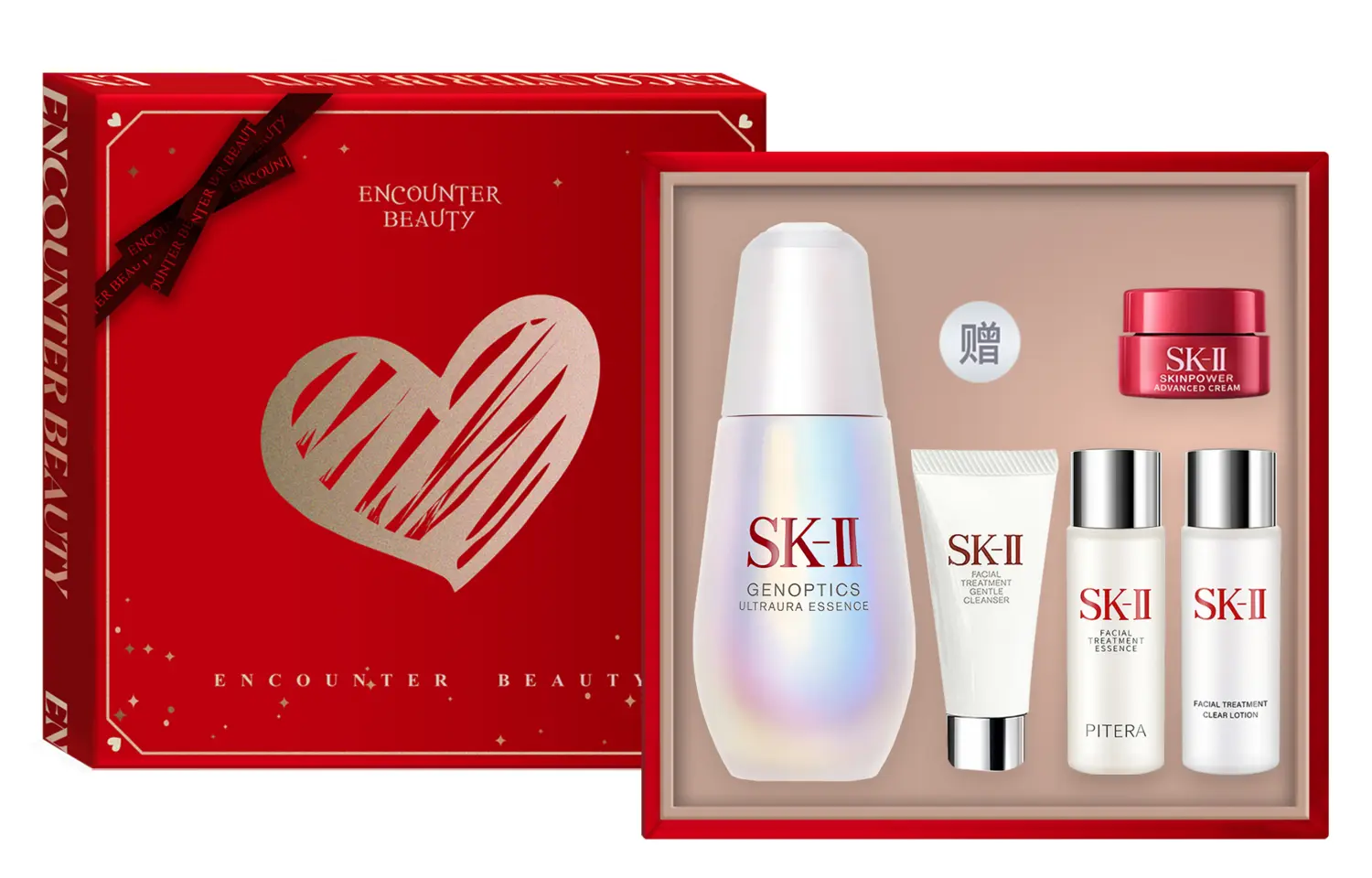 Подарочный набор уходовой косметики от бренда SK-II, 5 средств — фото 3
