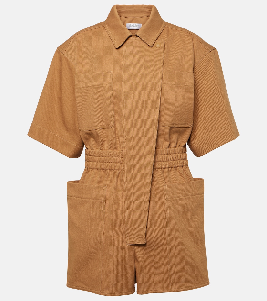 

Комбинезон из ангорского хлопка Max Mara, Cuoio