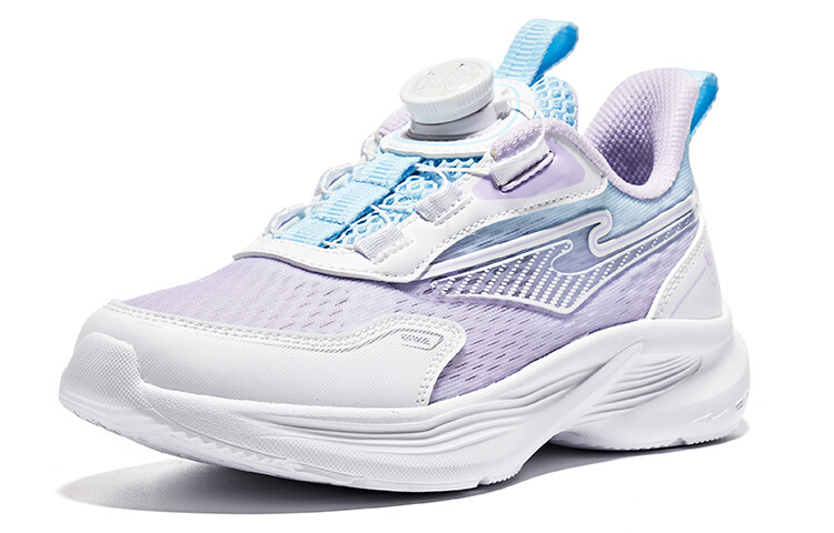 Детские кеды Kids Low-top Белый/Фиолетовый Erke Kids, фиолетовый — фото 3
