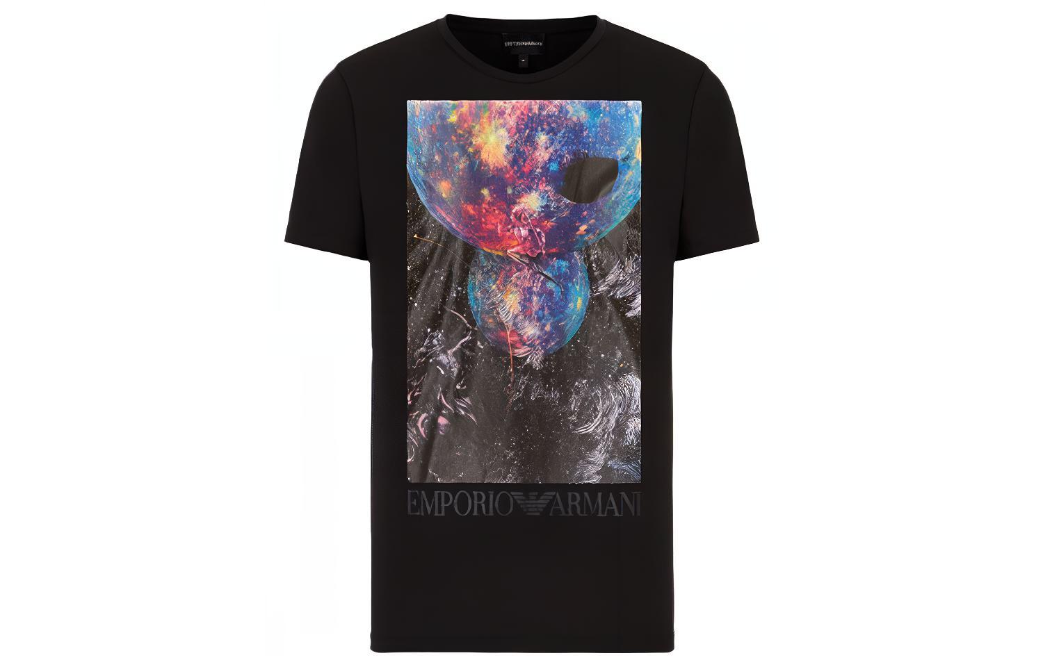 

EMPORIO ARMANI Футболка мужская черная