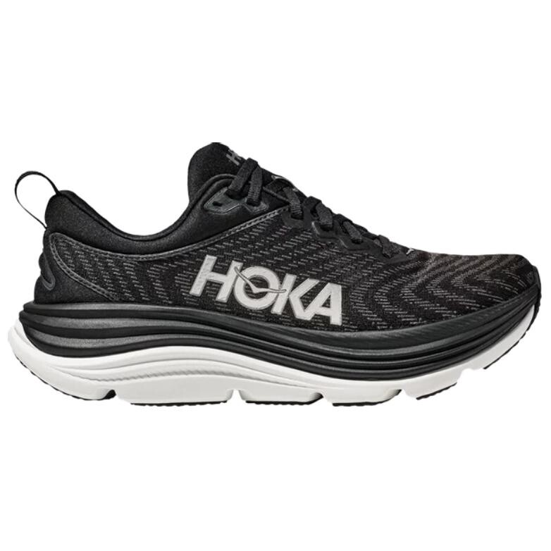 Кроссовки HOKA ONE ONE Gaviota 5 Black White Women's, черный — фото 2