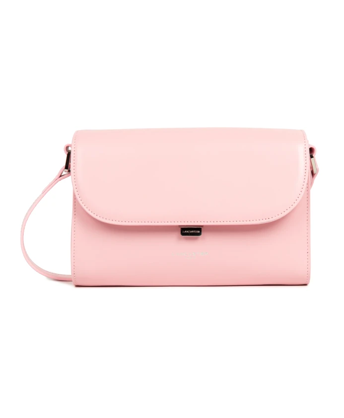 

Сумка через плечо с металлической застежкой Lancaster, розовый