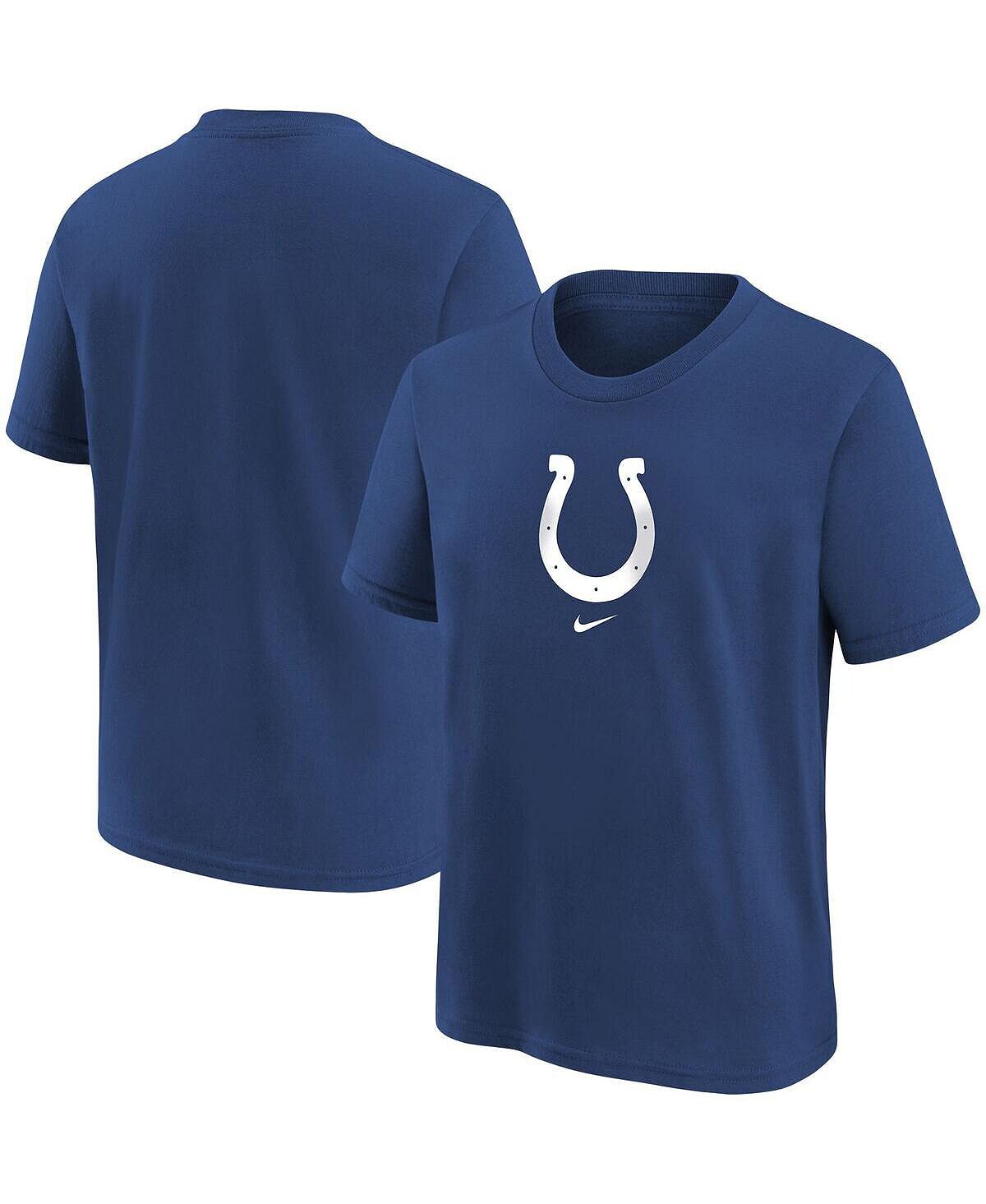 

Футболка с логотипом Big Boys Royal Indianapolis Colts Nike