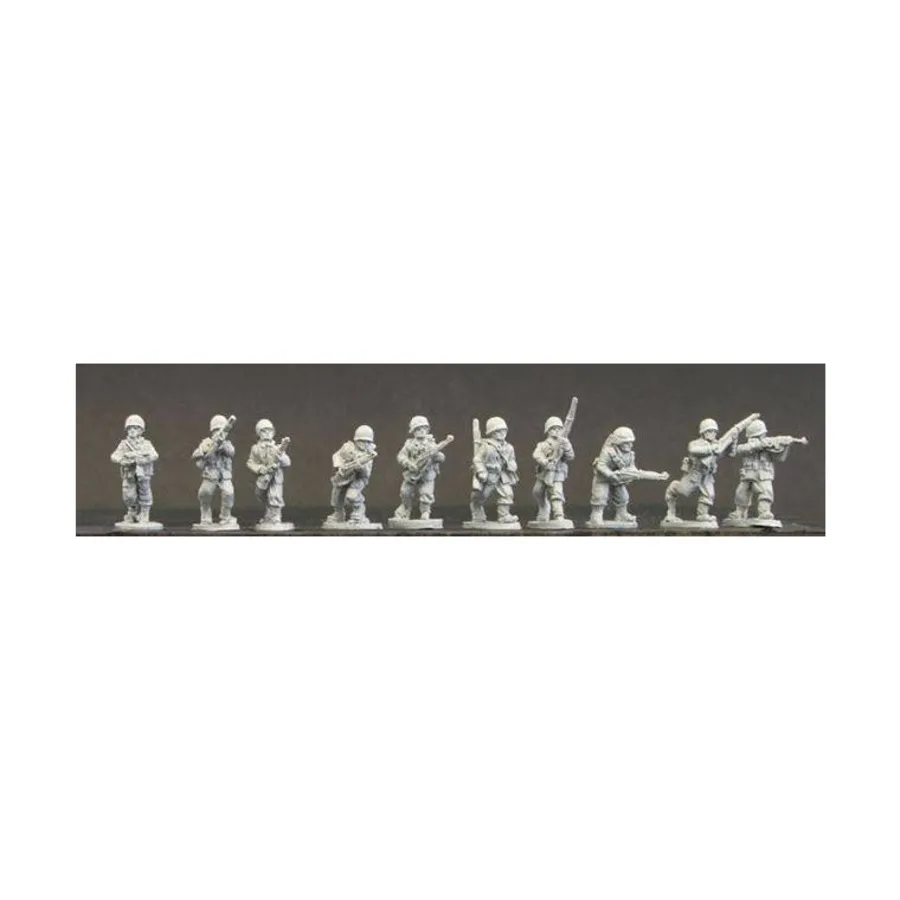 

Американские стрелки №1, WWII Command Decision Miniatures - United States - Infantry (15mm) (Old Glory)