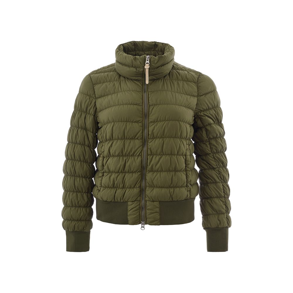 

Элегантная зеленая куртка из полиамида Woolrich