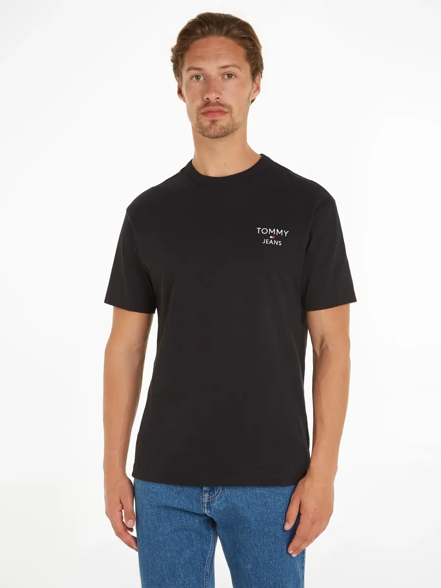 

Футболка Tommy Jeans "TJM REG CORP TEE EXT" с вышивкой Tommy Jeans, черный