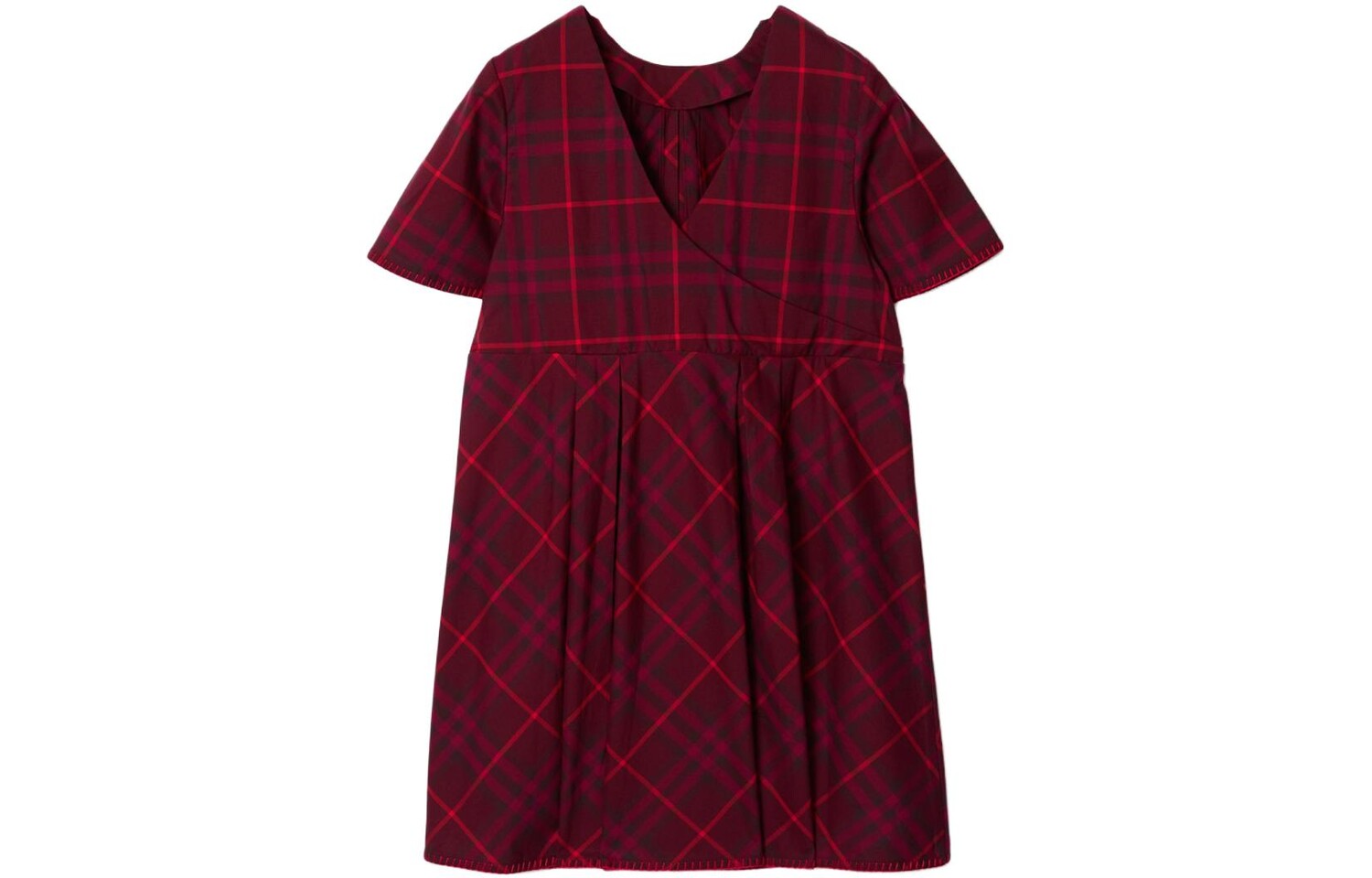 

Платье детское Burberry, темно-красный