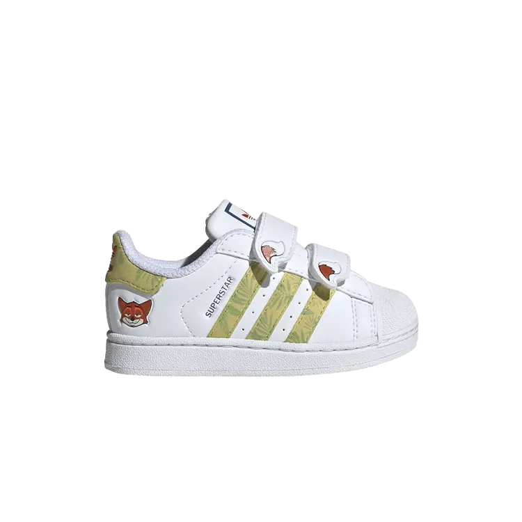 

Кроссовки adidas Disney x Superstar 2 Comfort Closure I 'Nick Wilde', белый