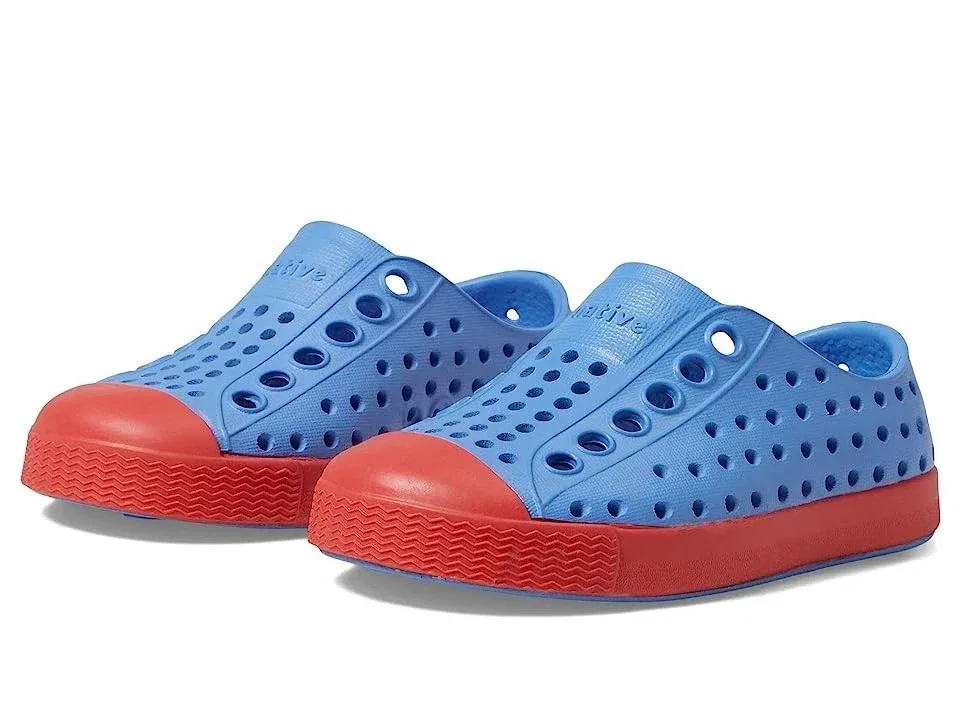 Обувь Native Shoes Jefferson C4 Resting Blue Hyper Red SlipOn Shoes ZOGG2598