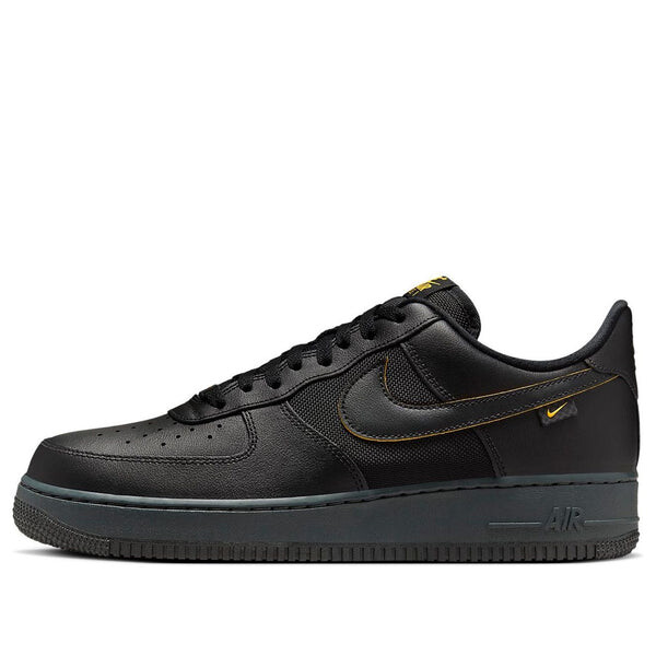 

Кроссовки air force 1 '07 'black university gold' Nike, черный