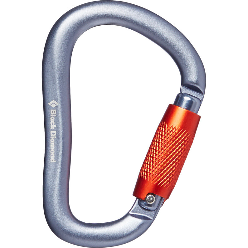 

Карабин Rocklock Twistlock Black Diamond, серый