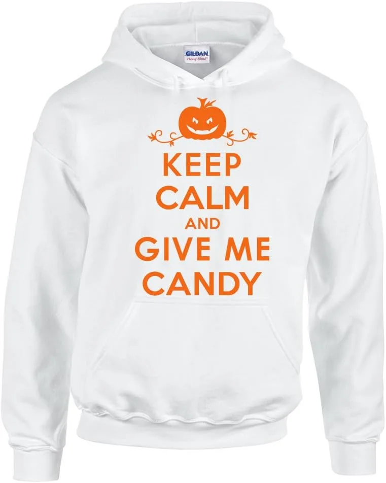 

Толстовка с капюшоном Keep Calm and Give Me Candy Halloween для женщин и мужчин Camalen