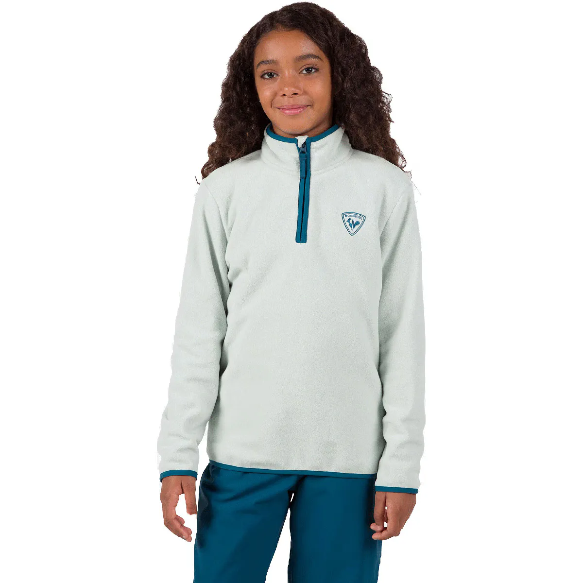 

Rossignol Jr Strawpile Fleece Детский флис, цвет Verde Agua