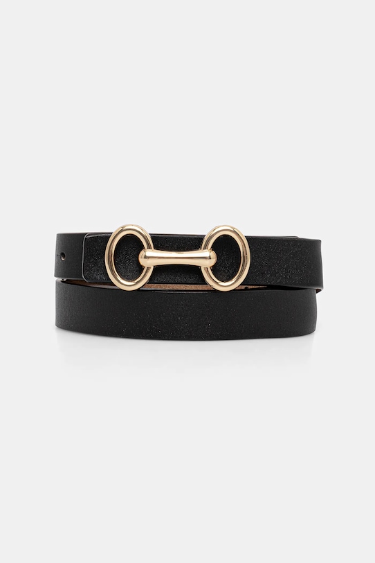 

Кожаный ремень Answear.Lab, черный