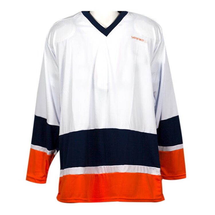 

He Jiagong Тренировочный костюм Ice Ball, униформа для детского роликового катания и хоккея, комплект для юных ледовых видов спорта, белый-черный-красный-желтый, белый-оранжевый-синий, размер S [взрослый] R