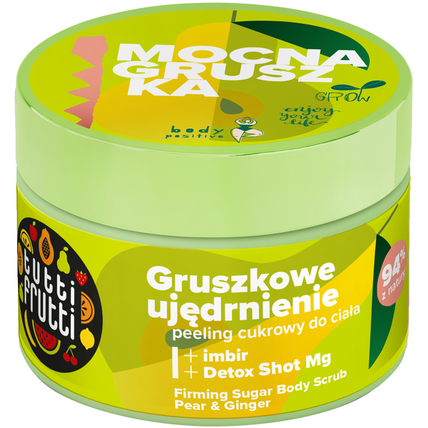 

Укрепляющий сахарный скраб для тела, 300 г Tutti Frutti Mocna gruszka