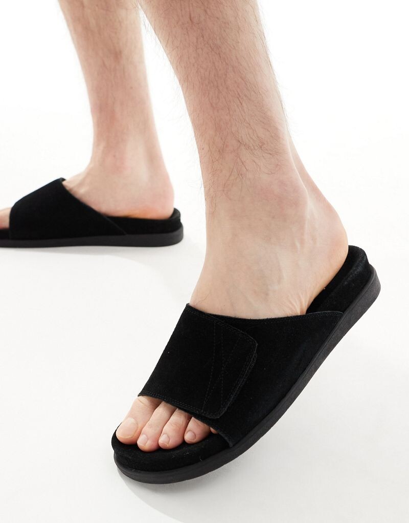 

Schuh – Samuel – Черные замшевые сандалии