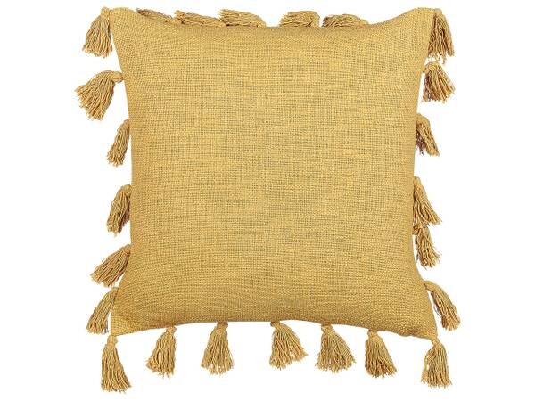 

Декоративная подушка Beliani LYNCHIS, 45x45x45 см, желтый