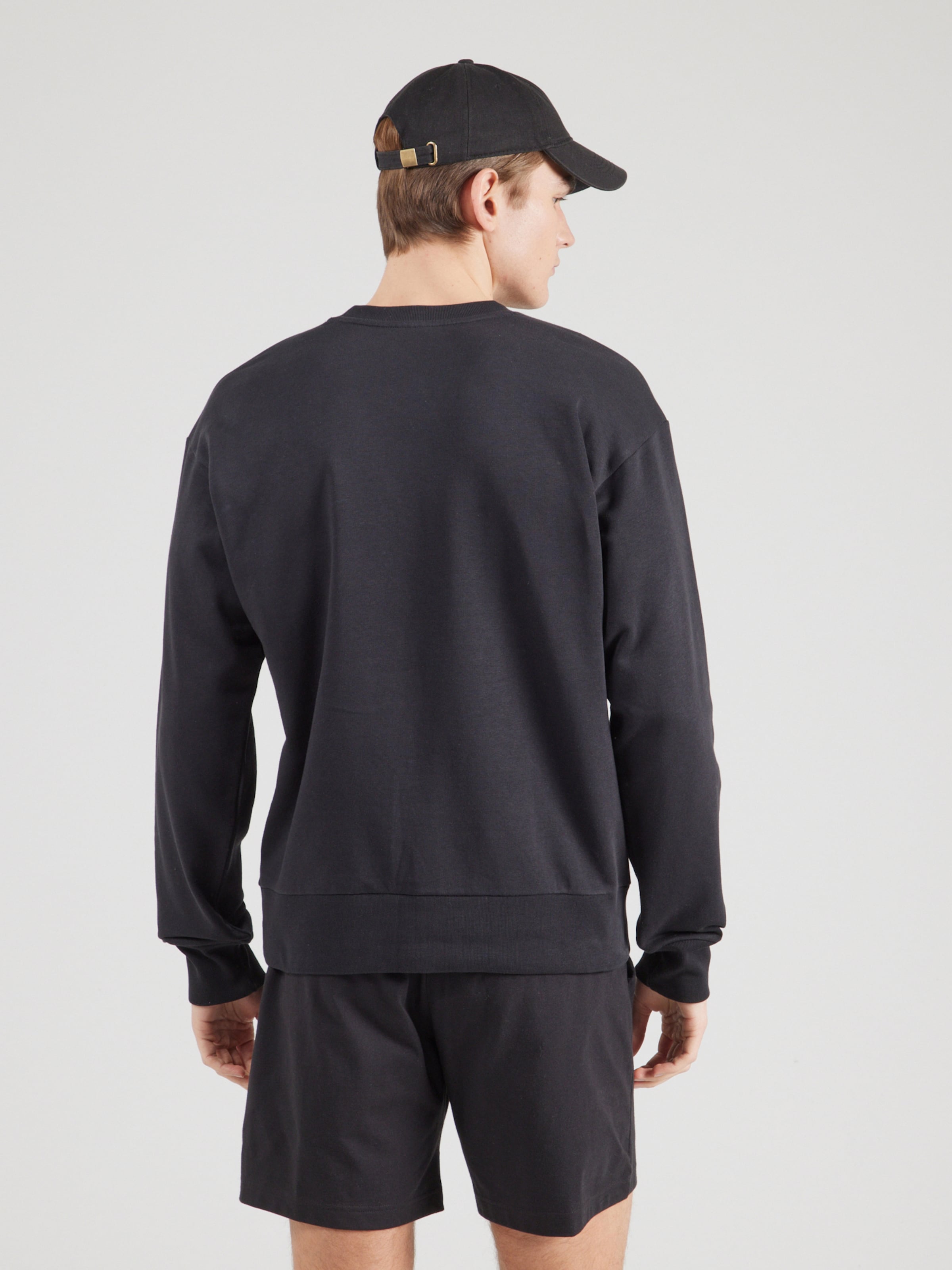 Adidas Sportswear Спортивный свитшот 'FEELCOZY' в черном цвете — фото 4