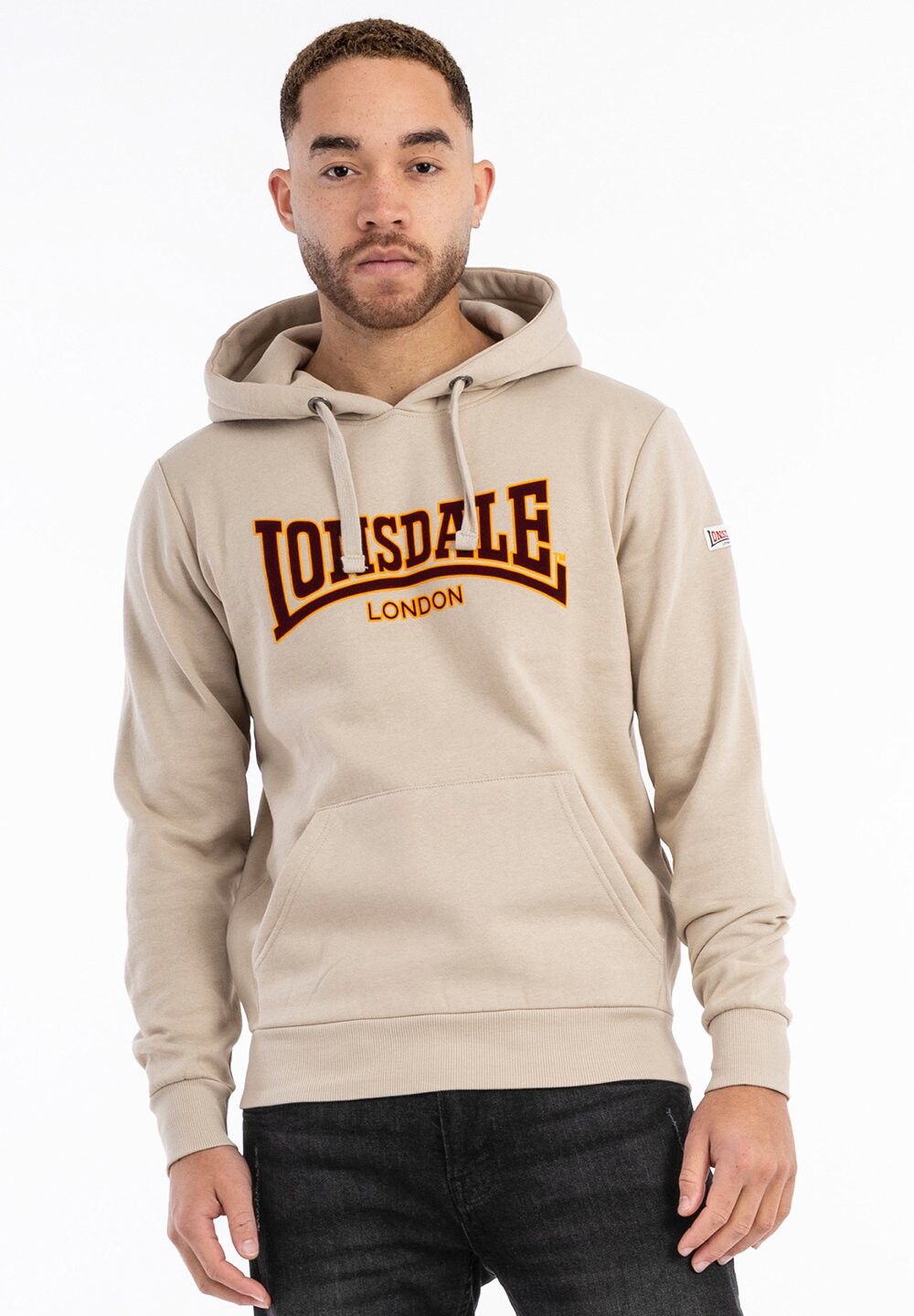 

Толстовка с капюшоном CLASSIC Lonsdale, песочный