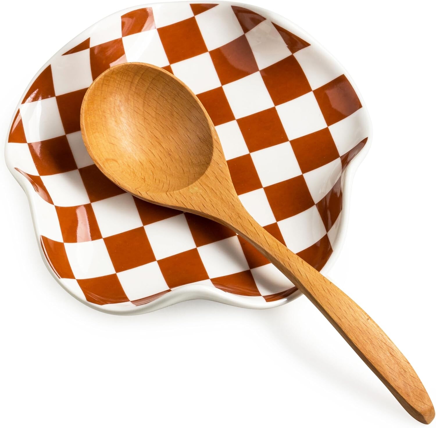 

2 шт. подставки для ложек, кухонная подставка для ложки для плиты, керамический держатель ложки для прилавка, большая подставка для посуды, кулинарные подарки на новоселье, свадьбу Miamolo