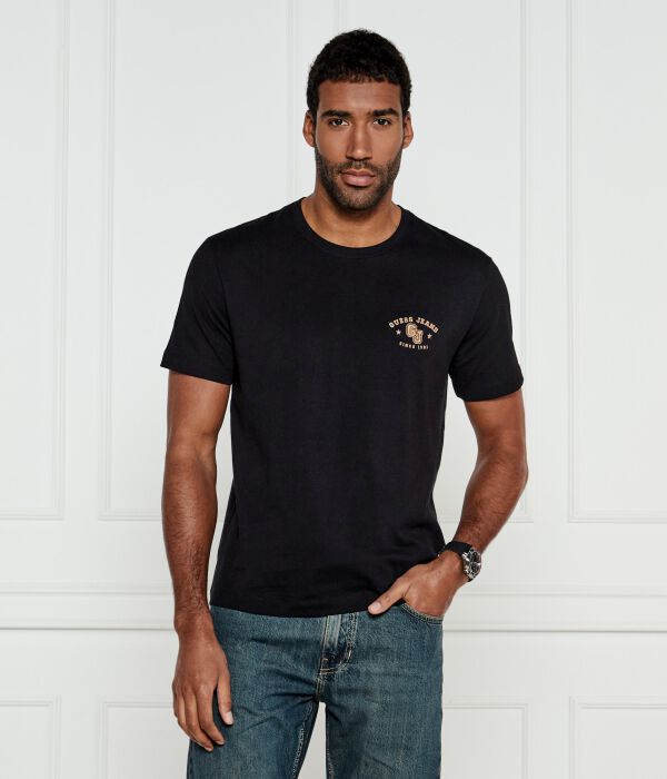 

Футболки Regular fit Guess Jeans, черный