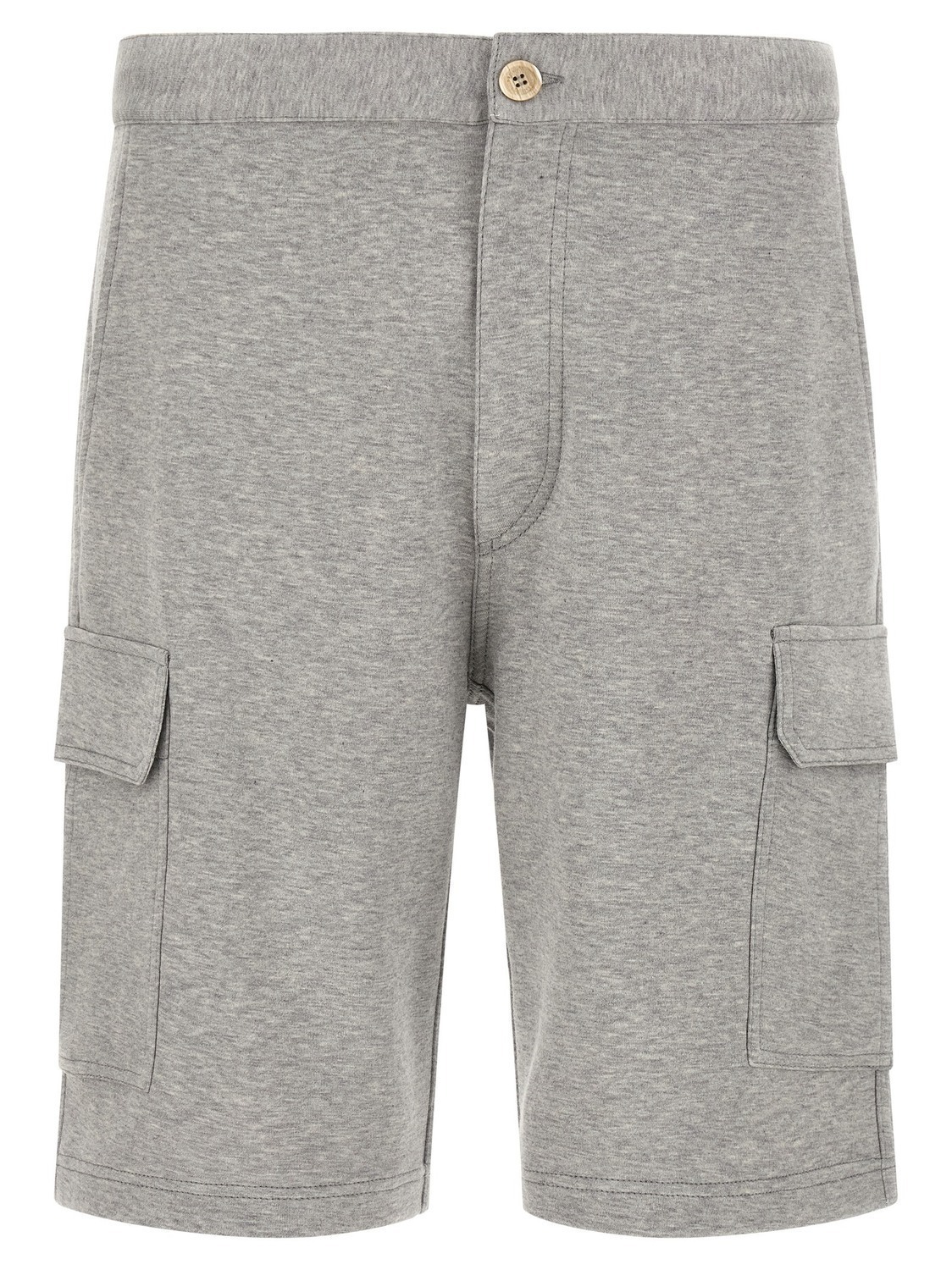 

Бермуда-шорты карго Brunello Cucinelli, серый