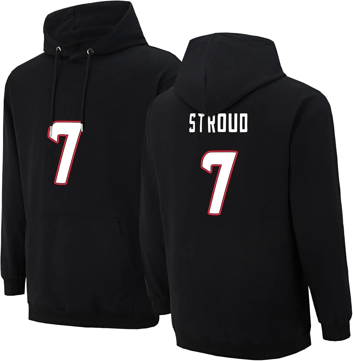 

Мужская футбольная толстовка из хлопкового флиса, с капюшоном и карманом-кенгуру Shxinet