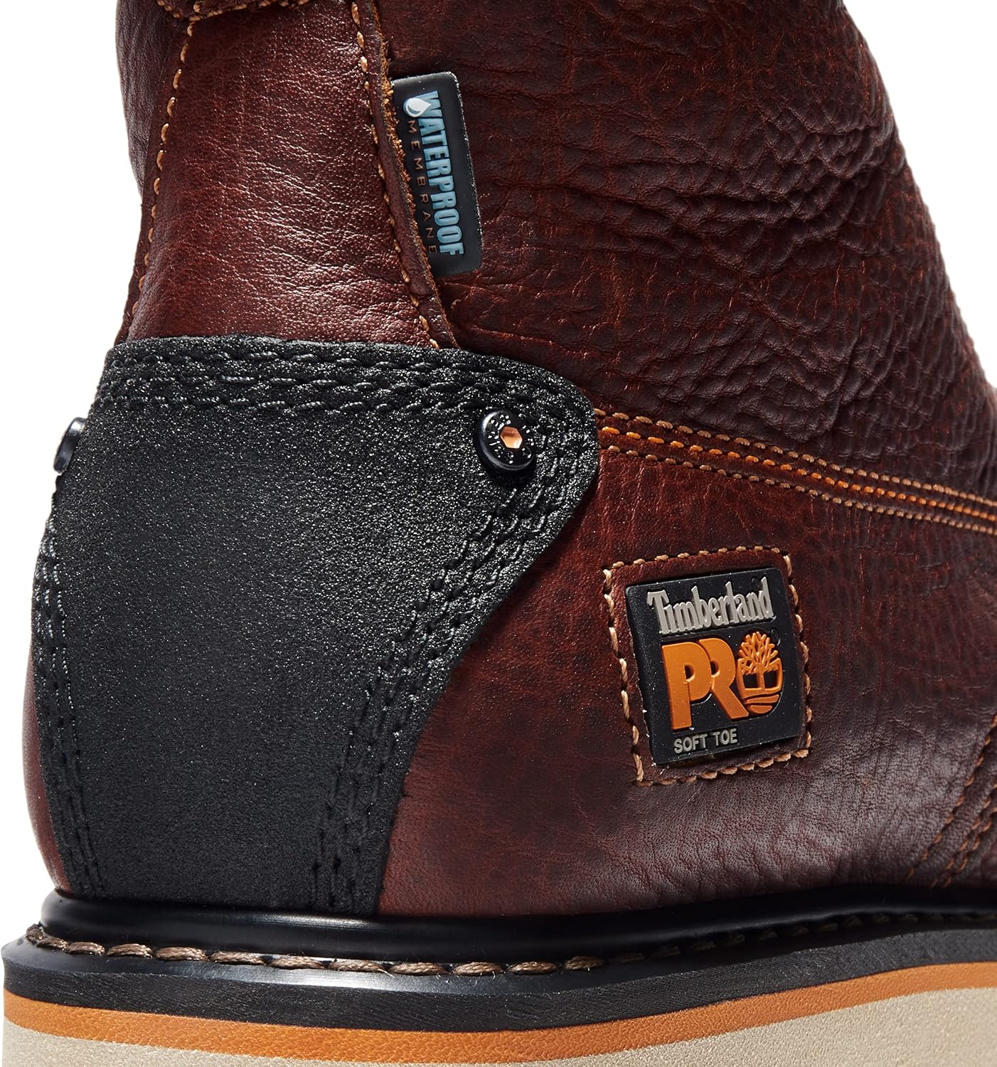 Timberland PRO мужские Gridworks 6 дюймов Soft Toe Waterproof Industrial Wedge рабочие ботинки, Tempest Rancher Brown-2024 New — фото 3