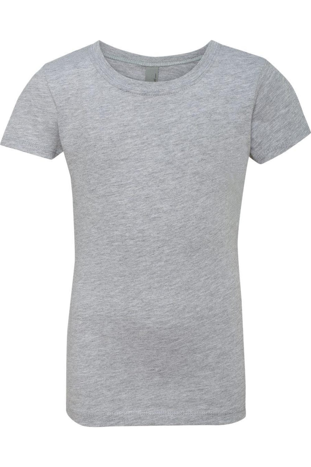

Футболка принцессы из хлопка Next Level Girls, цвет heather grey