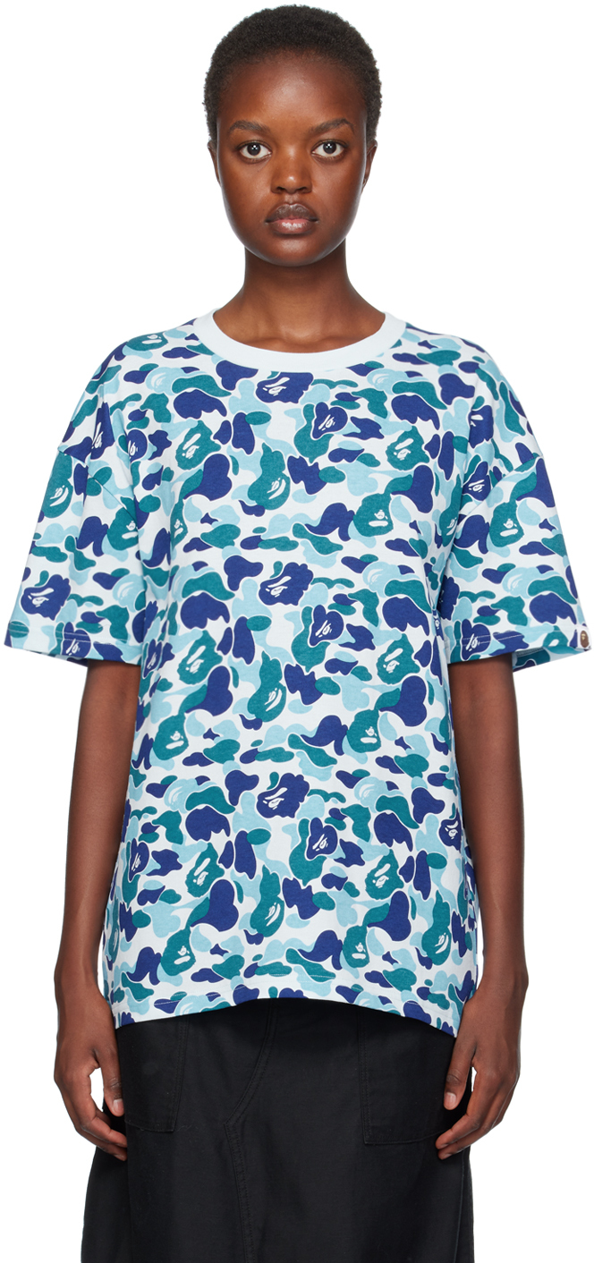 

Футболка ABC Camo BAPE, синий