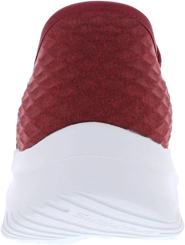 Мужские спортивные кроссовки Skechers Ultra Flex 3.0 Smooth Step, 2-Burgundy Knit Trim — фото 3