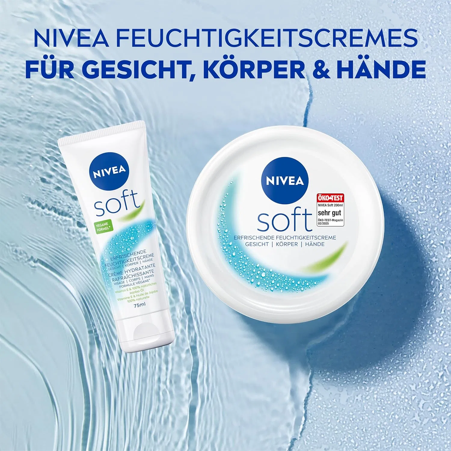 Освежающий увлажняющий крем Nivea Soft, 200 мл Nivea — фото 4
