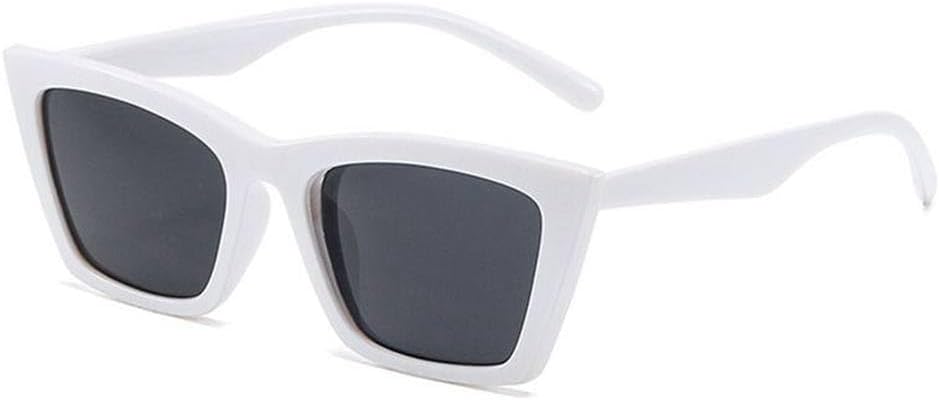 

Ретро-солнцезащитные очки «кошачий глаз» для женщин, увеличенного размера, с градиентным переходом цвета, защита от ультрафиолета UV400, очки для вождения JWMSXYQR, White